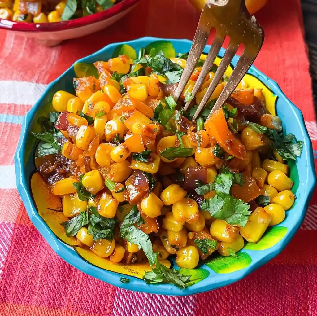 Veg Corn Chaat KC 
